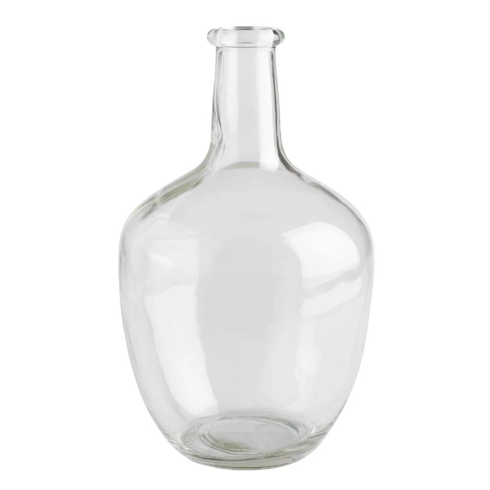 World Market Long Neck Clear Glass Vase 1 World Market Long Neck Clear Glass Vase