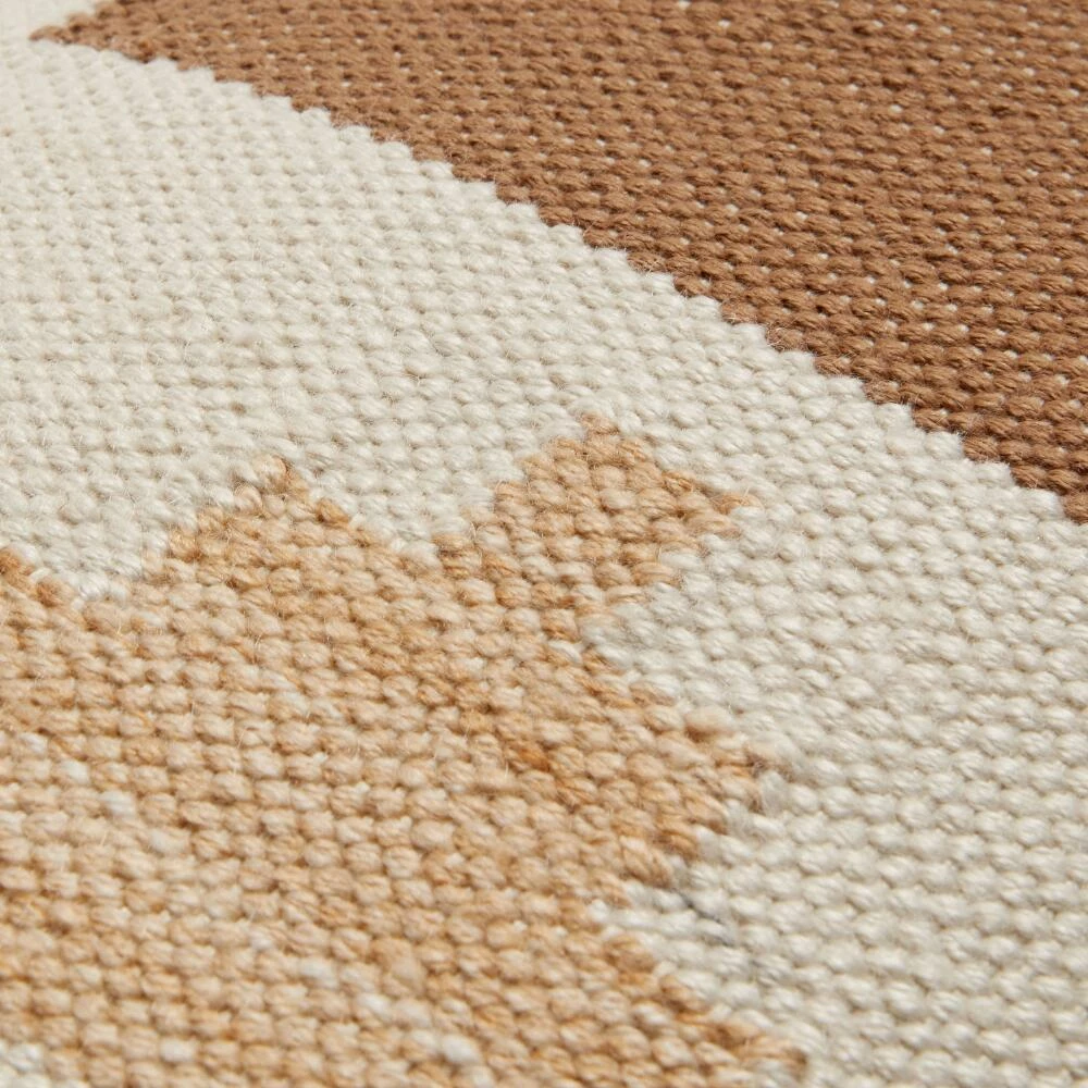 World Market Rust And Ivory Geo Indoor Outdoor Lumbar Pillow 4 World Market Rust And Ivory Geo Indoor Outdoor Lumbar Pillow - Image 4