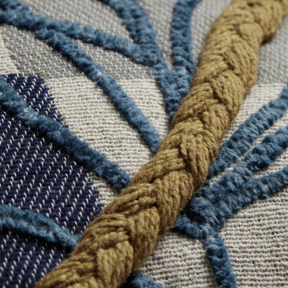 World Market Multicolor Abstract Jacquard Throw Pillow 3 World Market Multicolor Abstract Jacquard Throw Pillow - Image 3