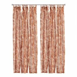 World Market Botanical Cotton Crinkle Voile Tie Top Curtains Set Of 2 -Decor & Pillows Sales Store unnamed file 1045