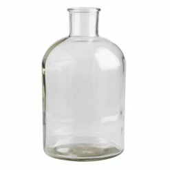 World Market Wide Neck Clear Glass Vase