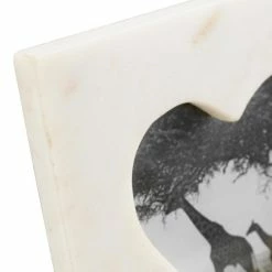 World Market Square White Marble Heart Frame -Decor & Pillows Sales Store unnamed file 1058