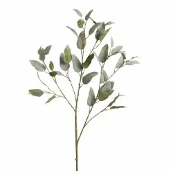 World Market Green Faux Willow Eucalyptus Spray