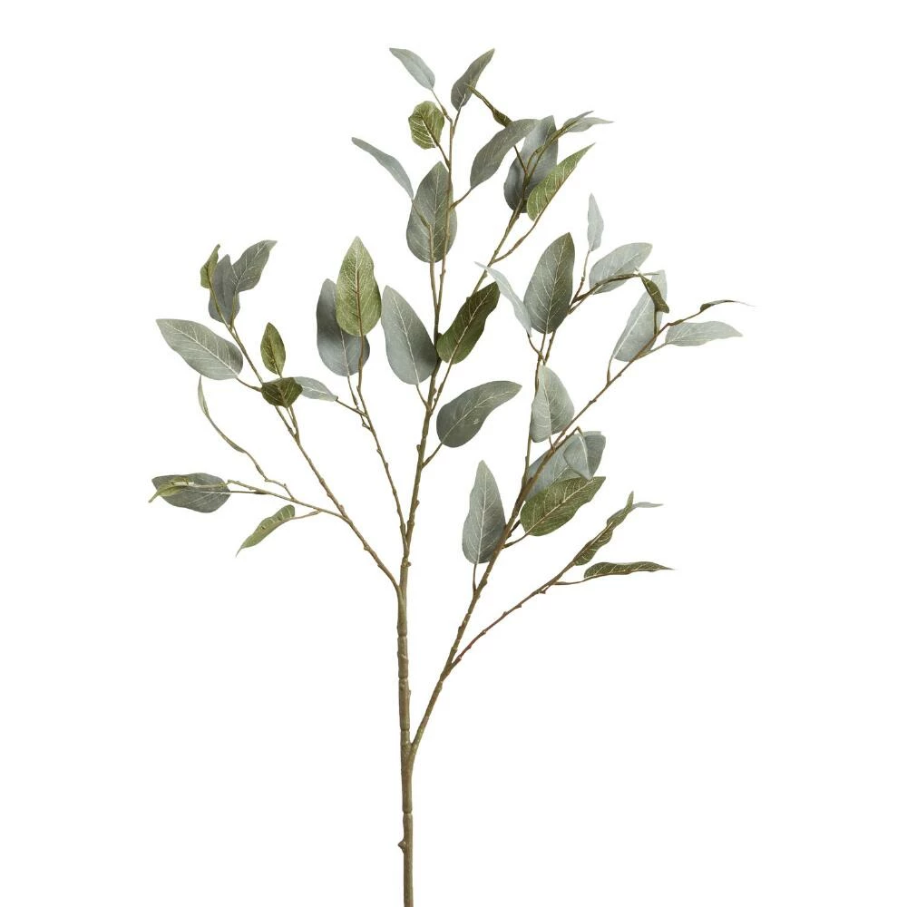 World Market Green Faux Willow Eucalyptus Spray 1 World Market Green Faux Willow Eucalyptus Spray