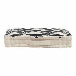 World Market Black and White Dhurrie Weave Floor Cushion -Decor & Pillows Sales Store unnamed file 1106
