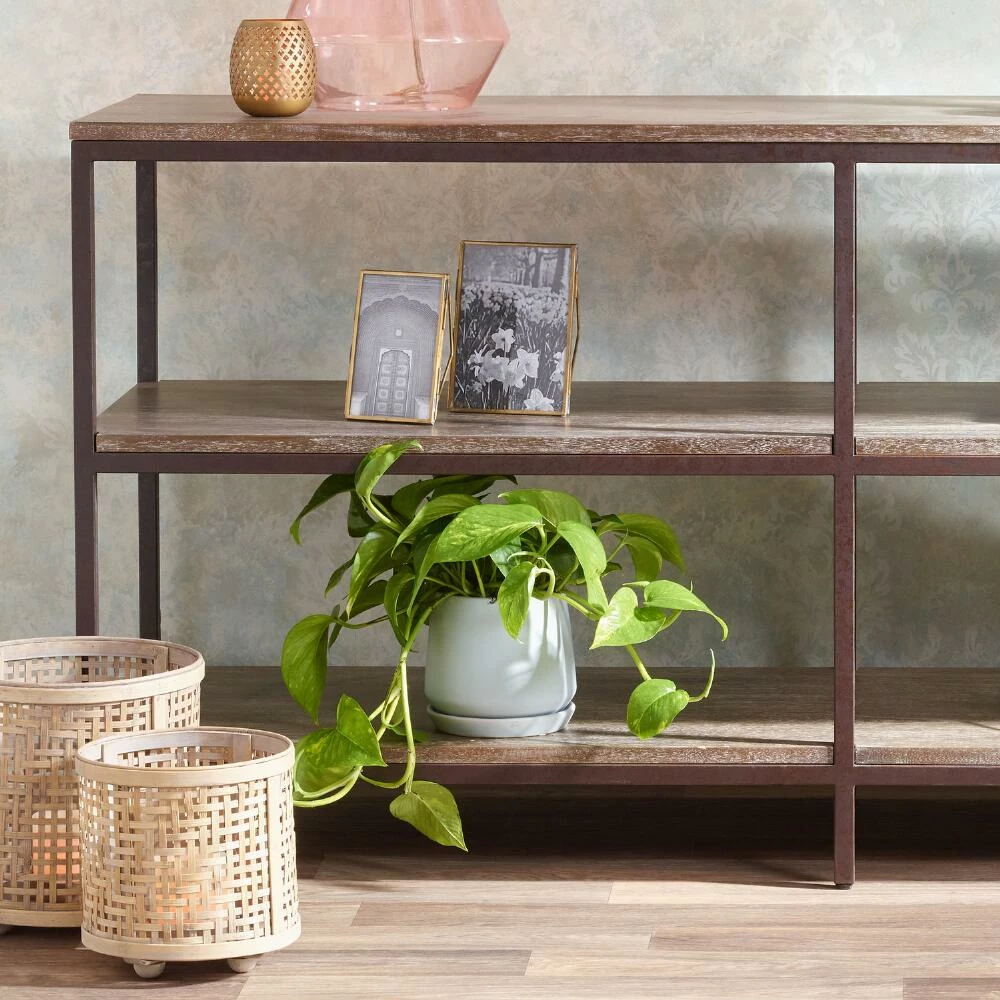 World Market Brass Metal Prism Frame 2 World Market Brass Metal Prism Frame - Image 2