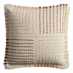 World Market Ivory Quadrant Stripe Throw Pillow -Decor & Pillows Sales Store unnamed file 1134