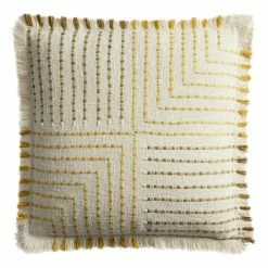 World Market Ivory Quadrant Stripe Throw Pillow -Decor & Pillows Sales Store unnamed file 1135