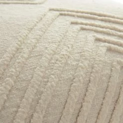 World Market Ivory Geometric Embroidered Throw Pillow -Decor & Pillows Sales Store unnamed file 1145