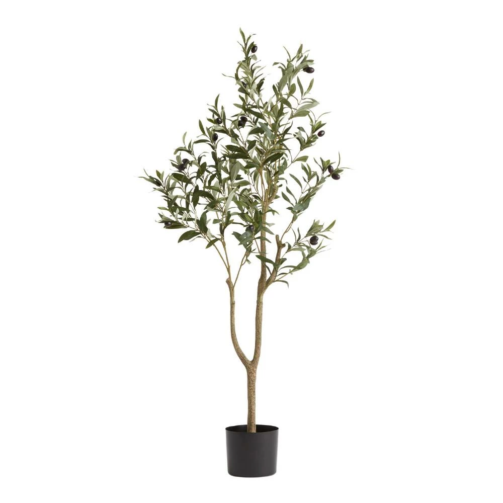 World Market Faux Olive Tree 48 Inch 1 World Market Faux Olive Tree 48 Inch