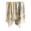 World Market Chenille Stripe Throw Blanket
