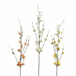 World Market Faux Peach Blossom Spray