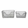 World Market Wilson Black Wire Storage Basket
