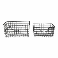 World Market Wilson Black Wire Storage Basket
