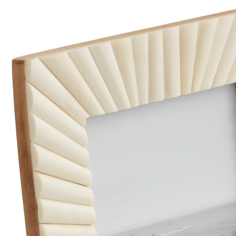 World Market White Sunray Bone Frame 2 World Market White Sunray Bone Frame - Image 2