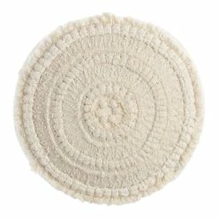 World Market Tufted Concentric Circle Throw Pillow