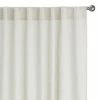 World Market White And Tan Diamond Cotton Sleeve Top Curtains Set of 2