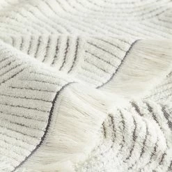 World Market Morgan Gray And Off White Sculpted Spiral Bath Towel -Decor & Pillows Sales Store unnamed file 1295