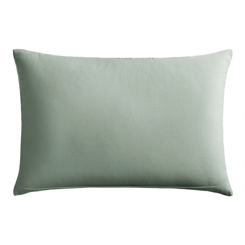 World Market Oversized Distressed Persian Rug Print Lumbar Pillow 2 World Market Oversized Distressed Persian Rug Print Lumbar Pillow - Image 2