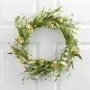 World Market Mixed Faux Floral Spring Wreath