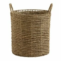 World Market Trista Natural Seagrass Tote Basket