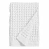 World Market White Waffle Weave Cotton Hand Towel