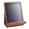 World Market Hand-Carved Wood Tablet Stand