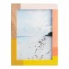 World Market Wood Happy Color Blocked Frame