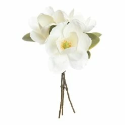 World Market White Faux Magnolia Bunch