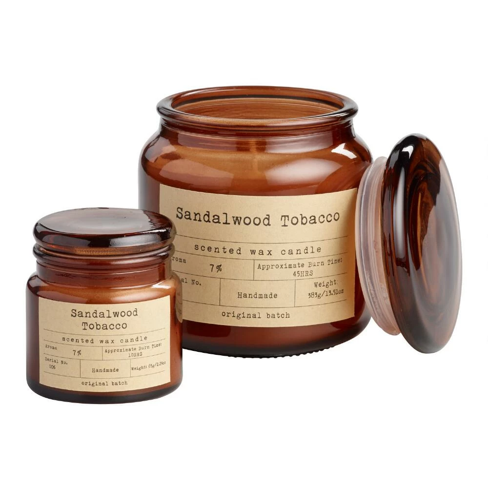 World Market Apothecary Sandalwood Tobacco Scented Candle 1 World Market Apothecary Sandalwood Tobacco Scented Candle