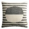 World Market Black And Ivory Stripe Sol Indoor Outdoor Throw Pillow