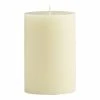 World Market 4x6 Ivory Unscented Pillar Candle