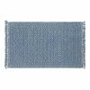 World Market Vintage Indigo Geo Stonewashed Bath Mat