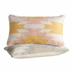 World Market Crossroads Indoor Outdoor Lumbar Pillow