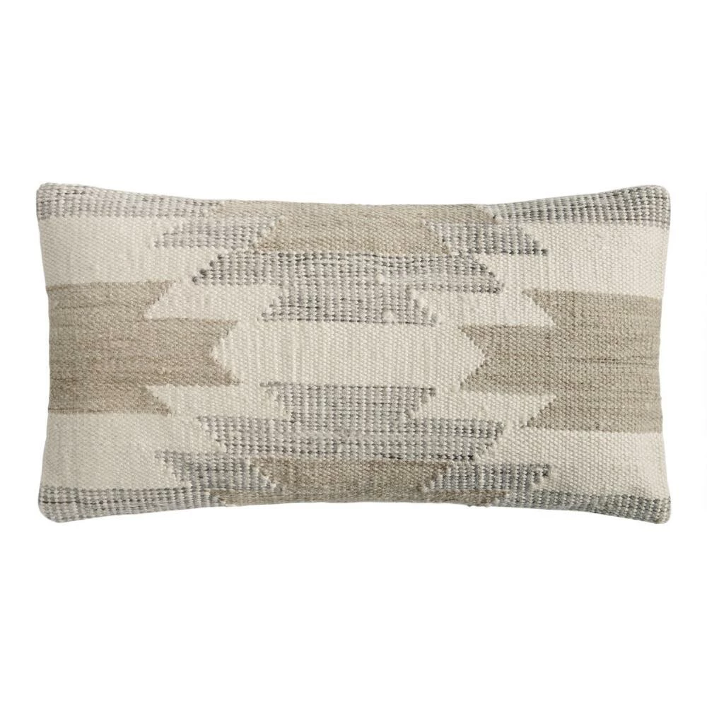World Market Crossroads Indoor Outdoor Lumbar Pillow 3 World Market Crossroads Indoor Outdoor Lumbar Pillow - Image 3