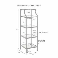World Market Milayan Metal And Glass Bathroom Etagere Shelf -Decor & Pillows Sales Store unnamed file 1610