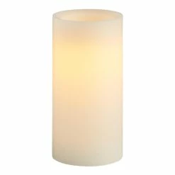 World Market 3x6 Ivory Flameless LED Pillar Candle