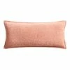 World Market Extra Wide Coral Textured Boucle Lumbar Pillow