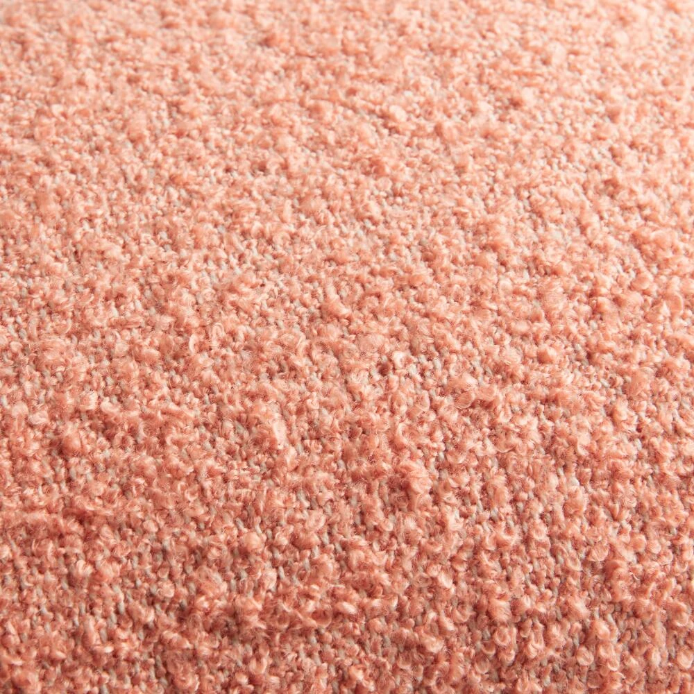 World Market Extra Wide Coral Textured Boucle Lumbar Pillow 3 World Market Extra Wide Coral Textured Boucle Lumbar Pillow - Image 3