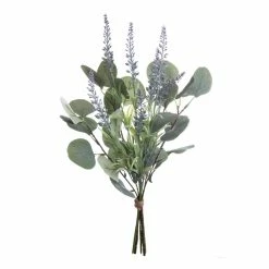 World Market Faux Lavender And Eucalyptus Bunch