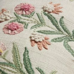 World Market Ivory Multicolor Floral Embroidered Lumbar Pillow 6 World Market Ivory Multicolor Floral Embroidered Lumbar Pillow -Decor & Pillows Sales Store unnamed file 174