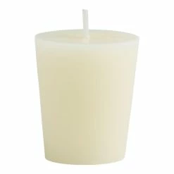 World Market Ivory Unscented Votive Candles 12 Pack