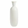 World Market Tall Ivory Pearlescent Reactive Glaze Olivia Vase