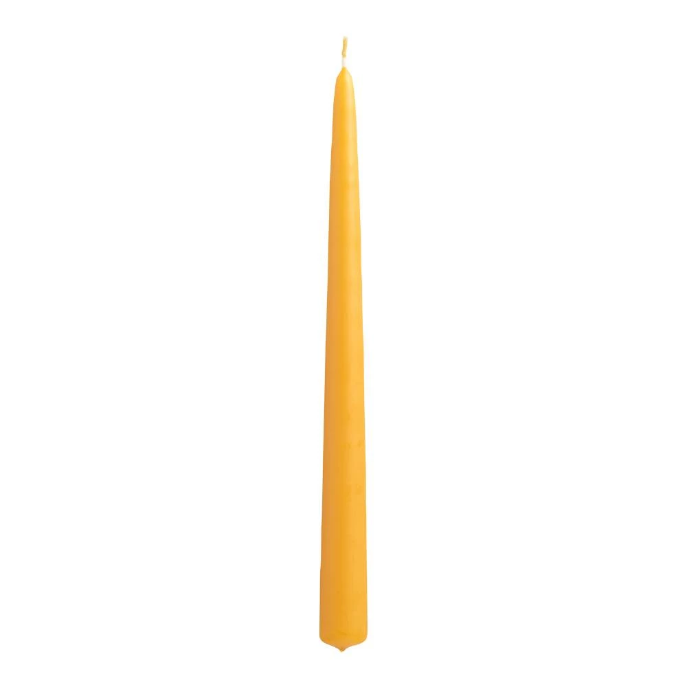 World Market Ocher Yellow Taper Candles 2 Pack 1 World Market Ocher Yellow Taper Candles 2 Pack