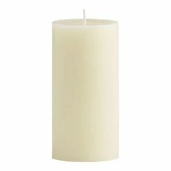 World Market 3x6 Ivory Unscented Pillar Candle