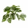 World Market Faux Monstera Plant in Geo Ceramic Pot