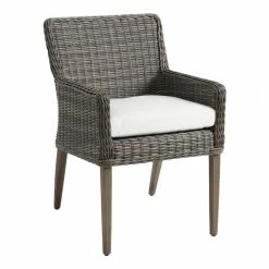 World Market Sunbrella Natural Canvas Gusseted Outdoor Chair Cushion -Decor & Pillows Sales Store unnamed file 1983