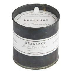 World Market Bergamot & Clementine Antique Oil Tin Scented Candle