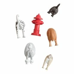 World Market Dog Butt Magnets 6 Pack
