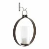 World Market Ethan Bronze Circle Pendant Sconce
